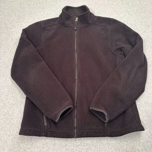 L. L. BEAN Women's Fleece Jacket Size Small Regular Polyester Long Sleeve